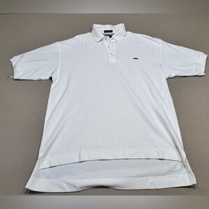 Alexander Julian White Polo Shirt with Classic Collar